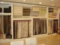 active curtain with information...